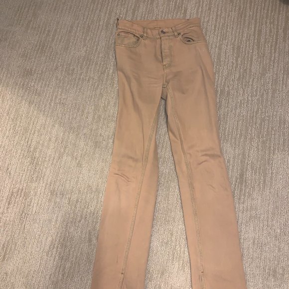 Ganni Washed Khaki Jeans - Picture 4 of 4